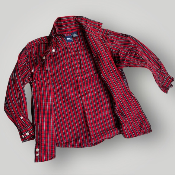 Basic Edition Button-Down Plaid Shirt - Picture 2 of 10